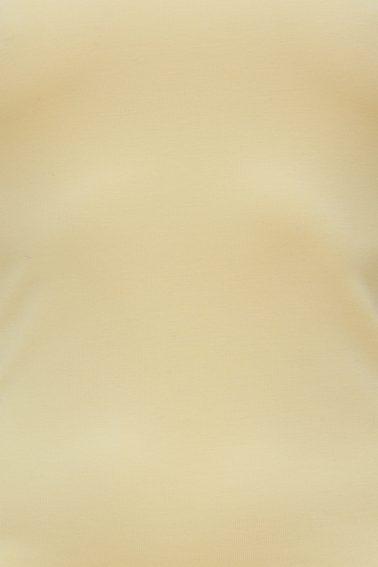 Scoop Neck Tank Top Pale Yellow large