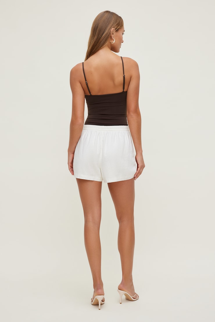 Justaucorps sculptant avec soutien-gorge intégré Brun café large