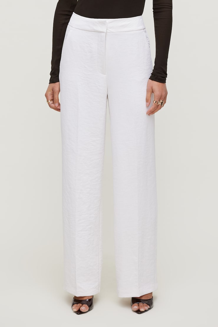 Yasmin Airflow Straight Leg Pants Calming Off White large