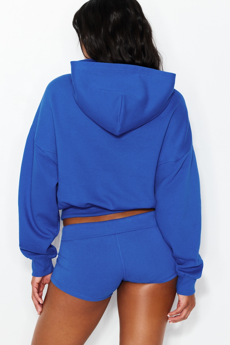 UltraFleece Cocoon Hoodie, Electric Blue, large