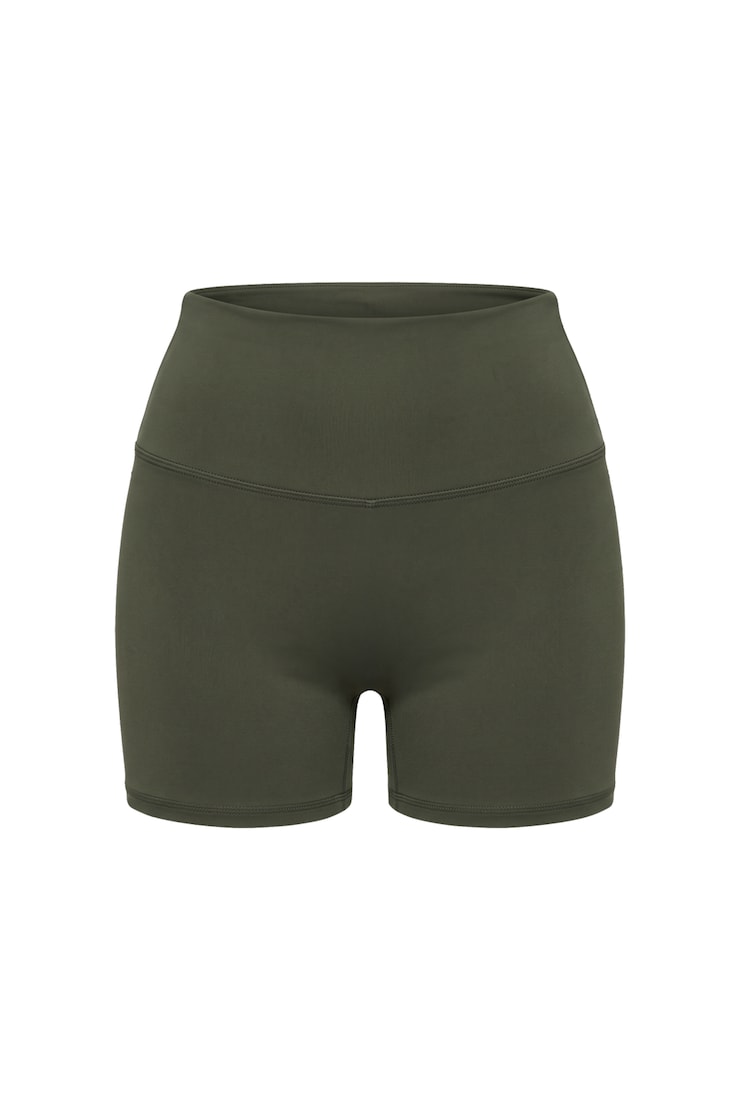 Perfect Peach™ Active 4" Shorts, Olive Obsession, large