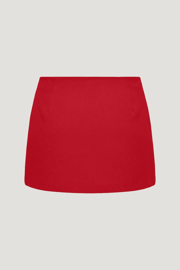 Stacie Mini Skort Goji Berry Red large