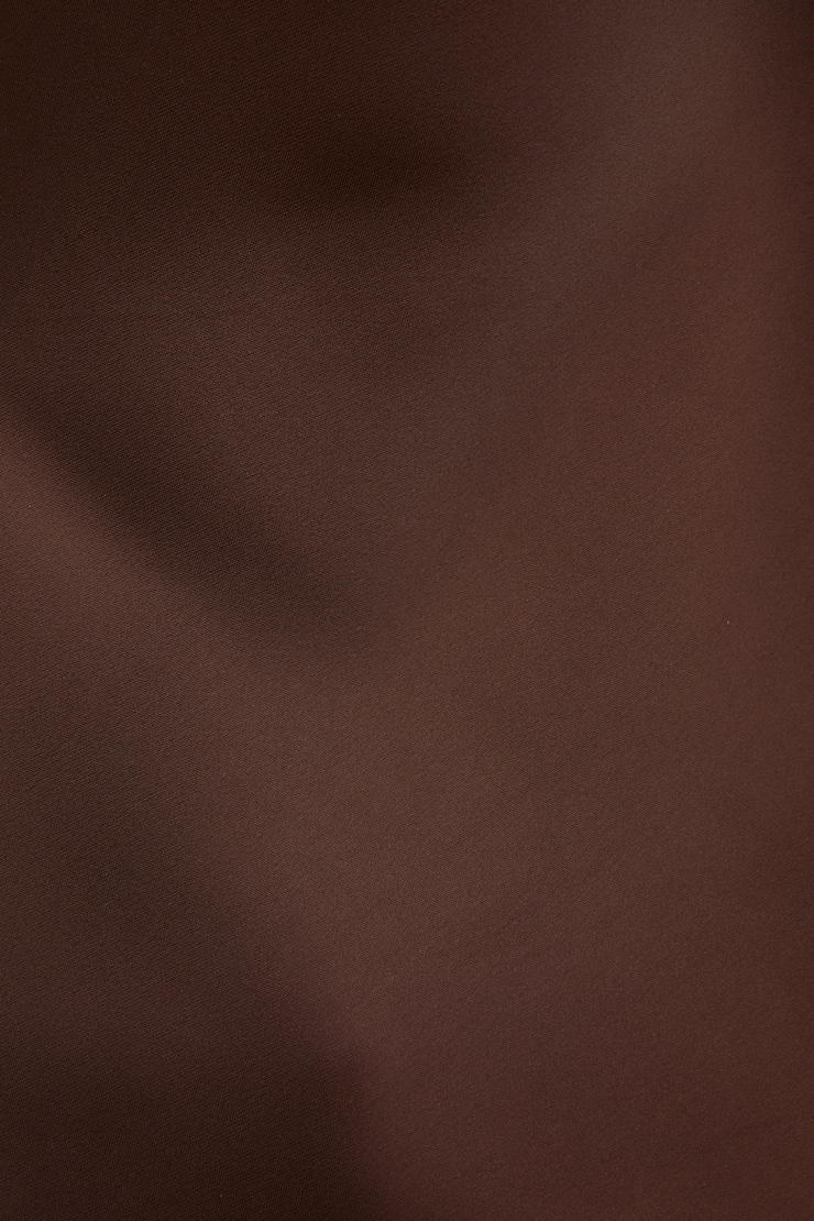 Asymmetric Satin Halter Blouse