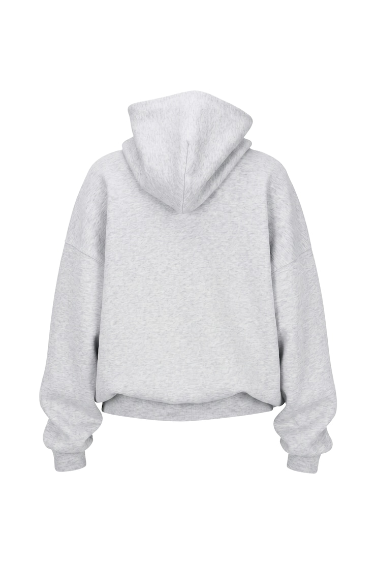 UltraFleece Hoodie, Mid Grey Mix, large