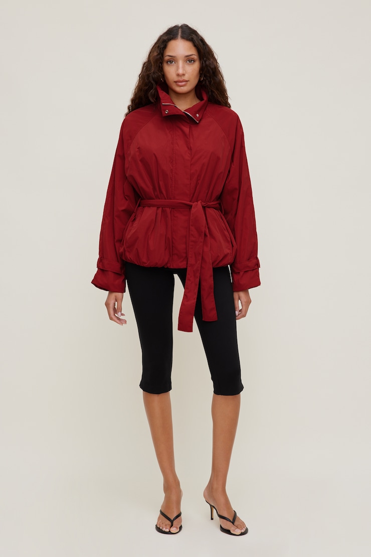 Hazel Bubble Anorak Savvy Red large