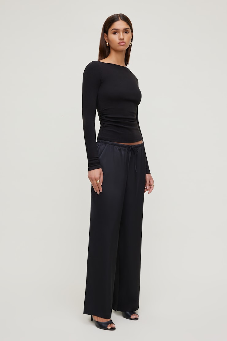 Stella Long Sleeve T Shirt Jet Black large