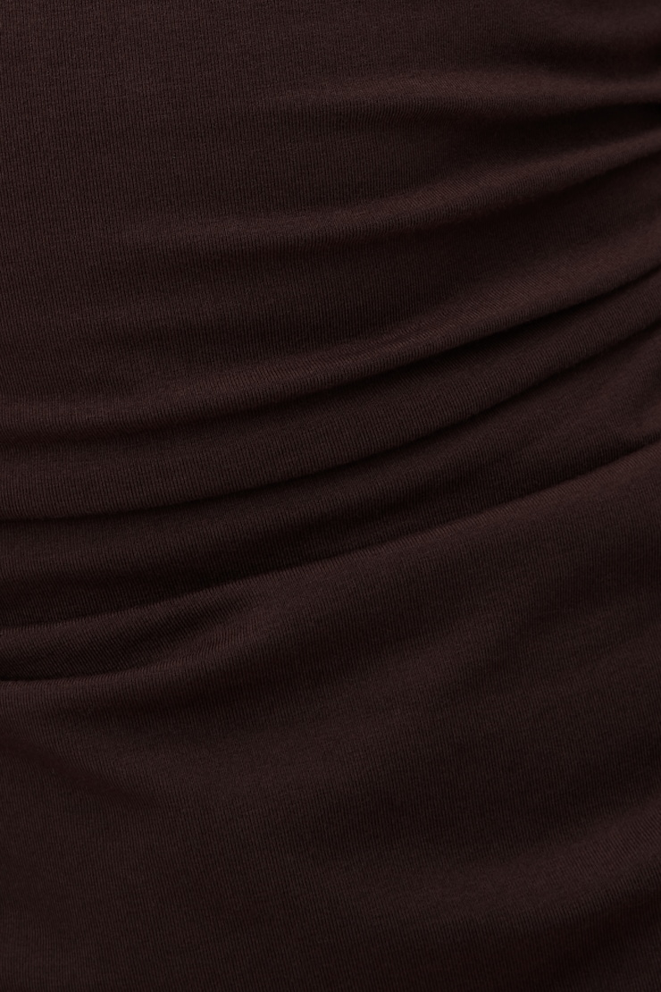 Maude 3/4 Sleeve Cotton Mini Dress