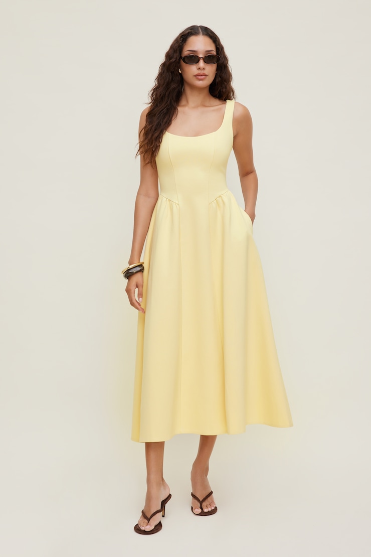 Irina Ponte Midi Dress