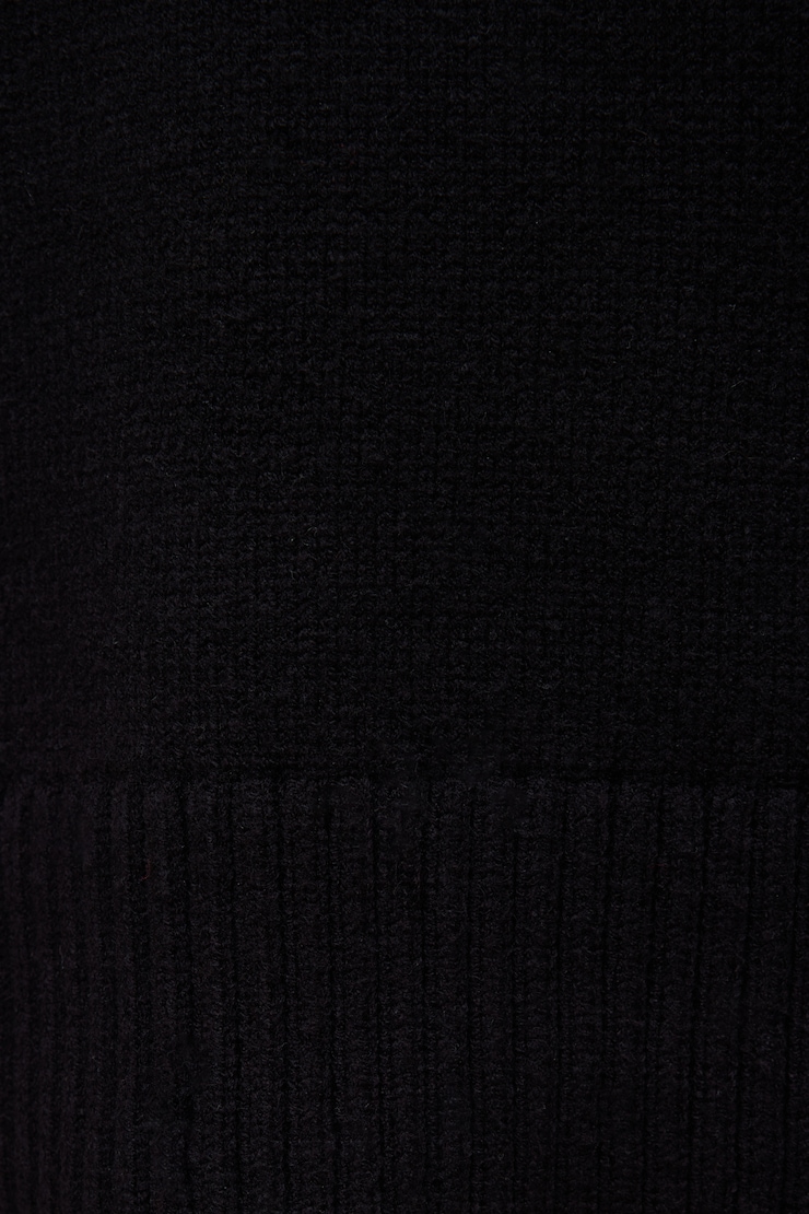 Evy Turtleneck Sweater Jet Black large