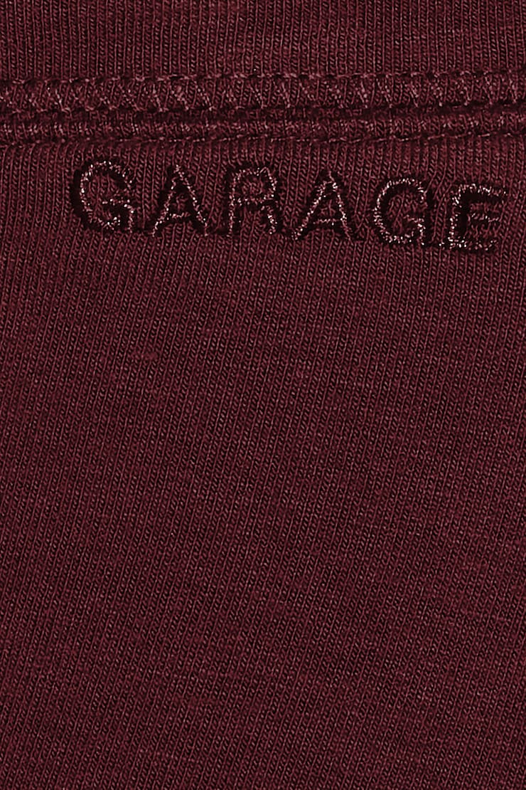 StretchTerry™ Wide Leg Pants, Burgundy Bite, large