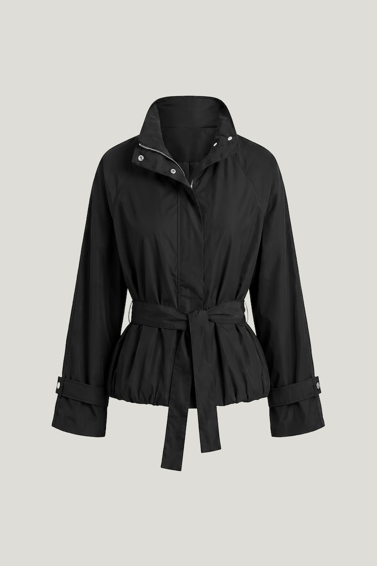 Hazel Bubble Anorak Jet Black large