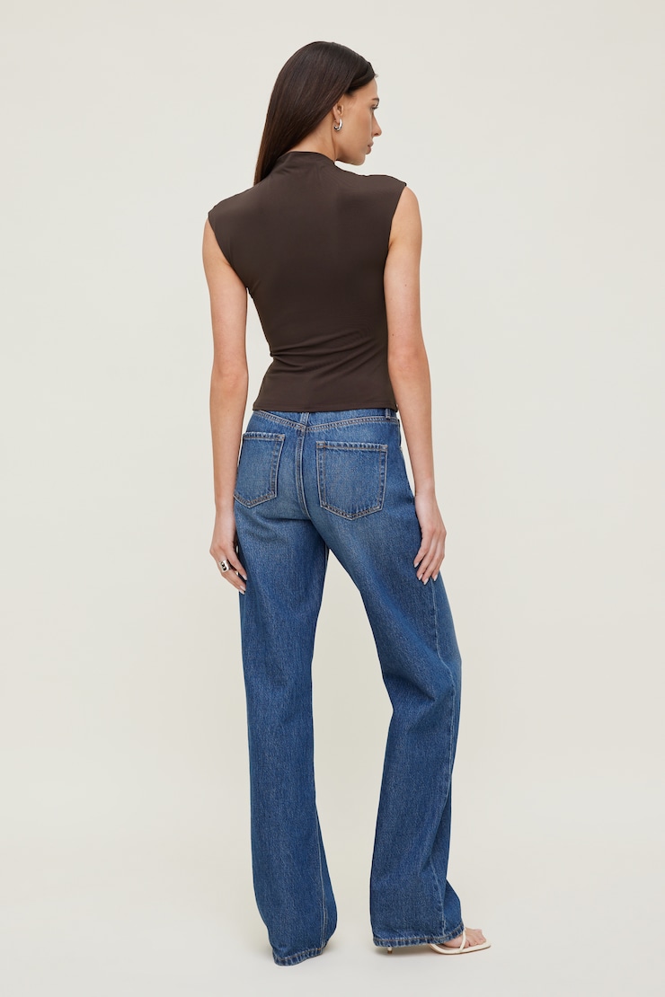 Bria Sculpt Top Java Brown large