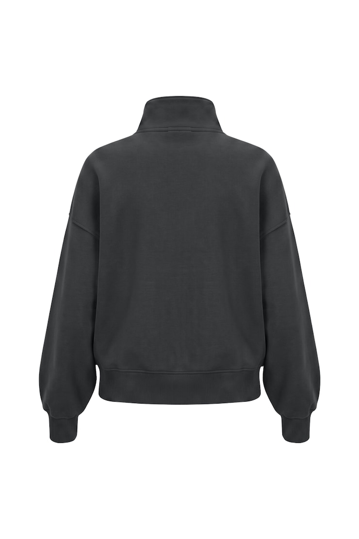 UltraFleece Half Zip Sweatshirt, Forged Iron Grey, large