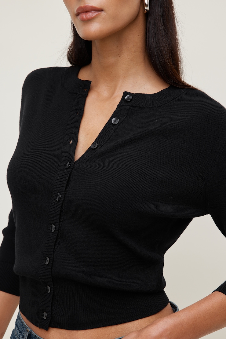 Rebecca 3/4 Sleeve Cardigan
