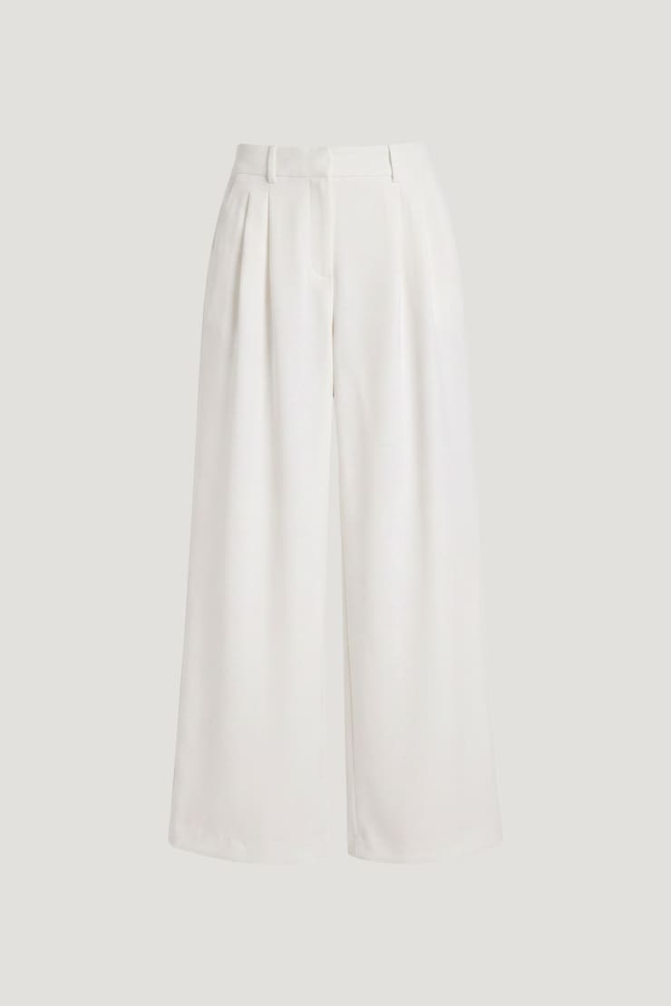 Alex Anywear Wide Leg Pants Marshmallow White large
