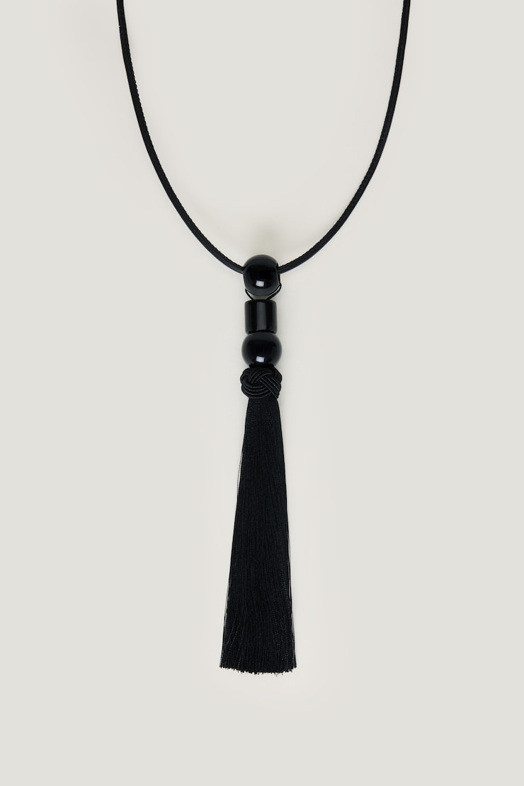 Long Fringe Necklace
