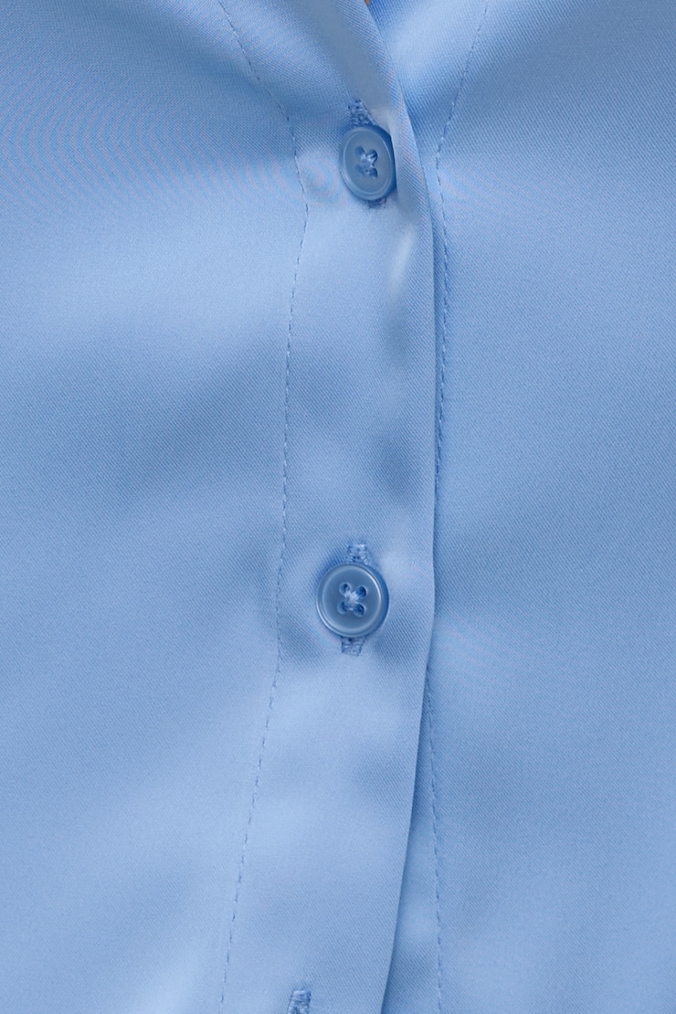Kyra Satin Shirt Bel Air Blue large