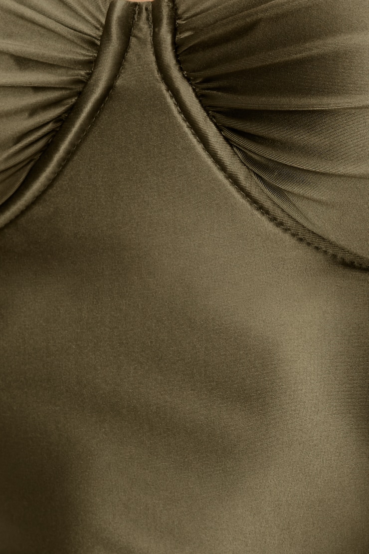 Monet Stretch Satin Top