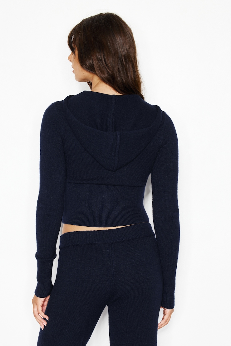 Sweater Zippie, Naughty Navy Blue, large
