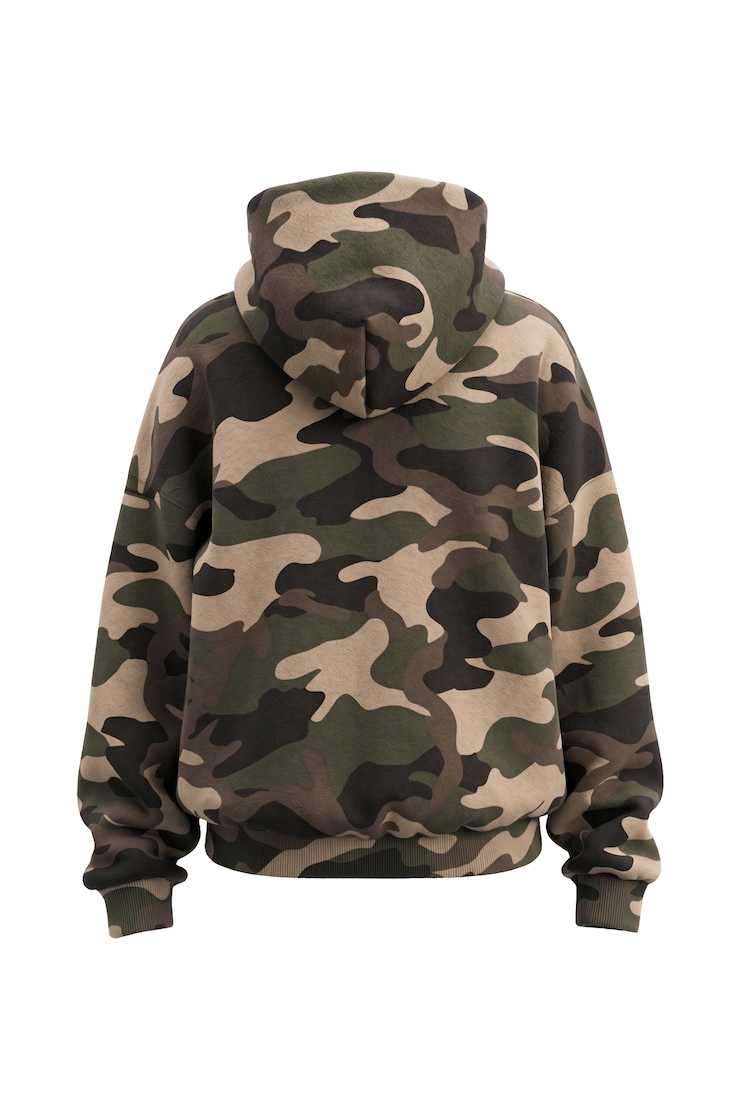 UltraFleece Hoodie, Camo Crush, large