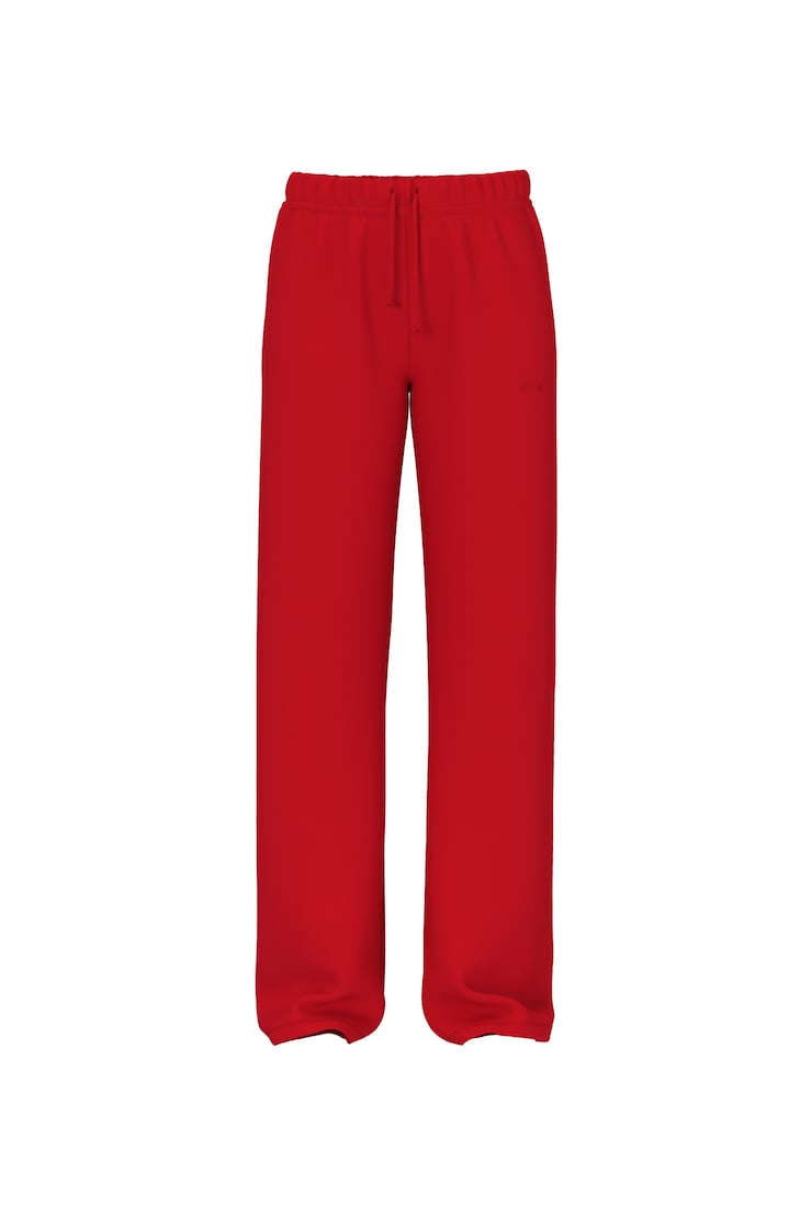 UltraFleece Straight Leg Sweatpants, Scarlet Flame Red, large