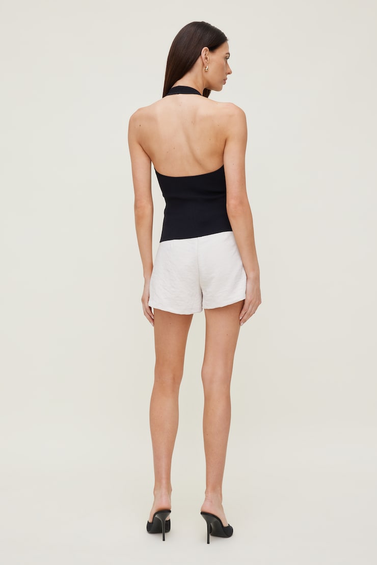 Halter Sweater Tank Top