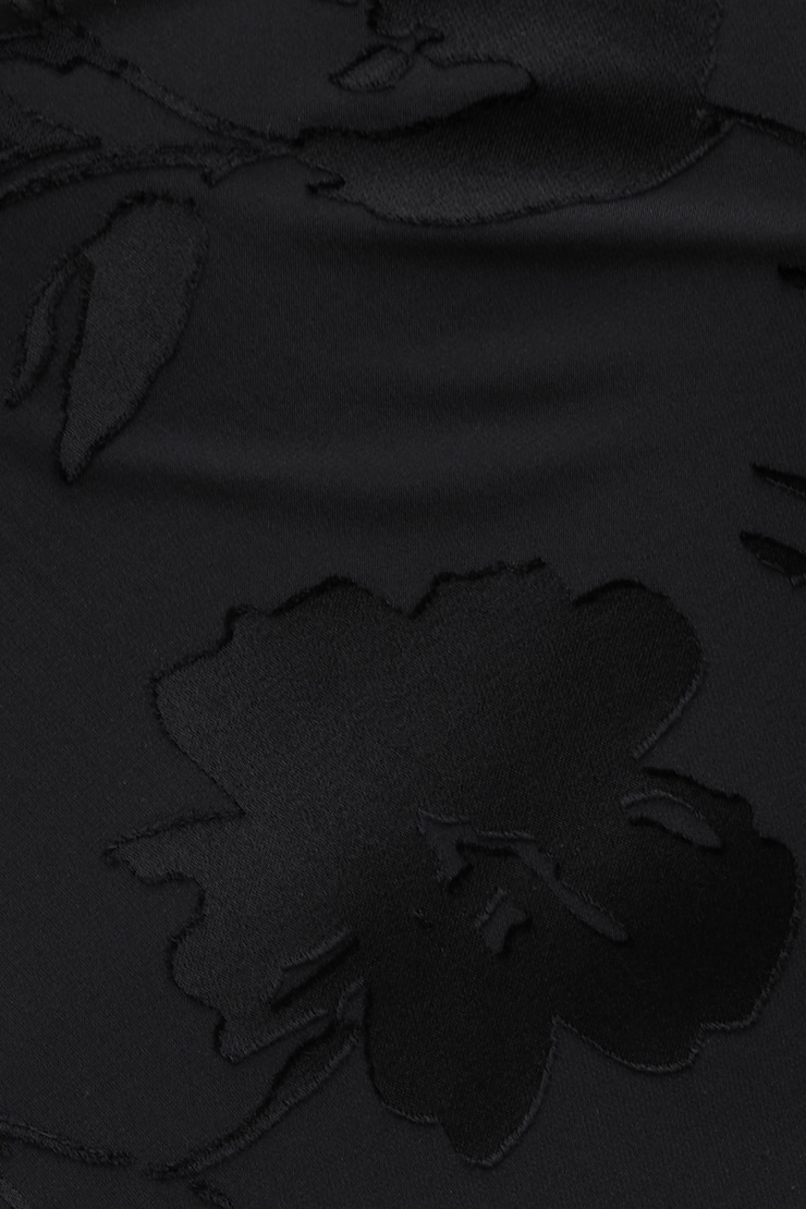 Jacquard Bustier Maxi Dress