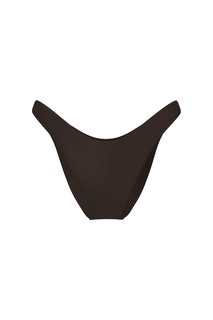 Boomerang Cheeky Bikini Bottom, Coffee Bean Brown, large