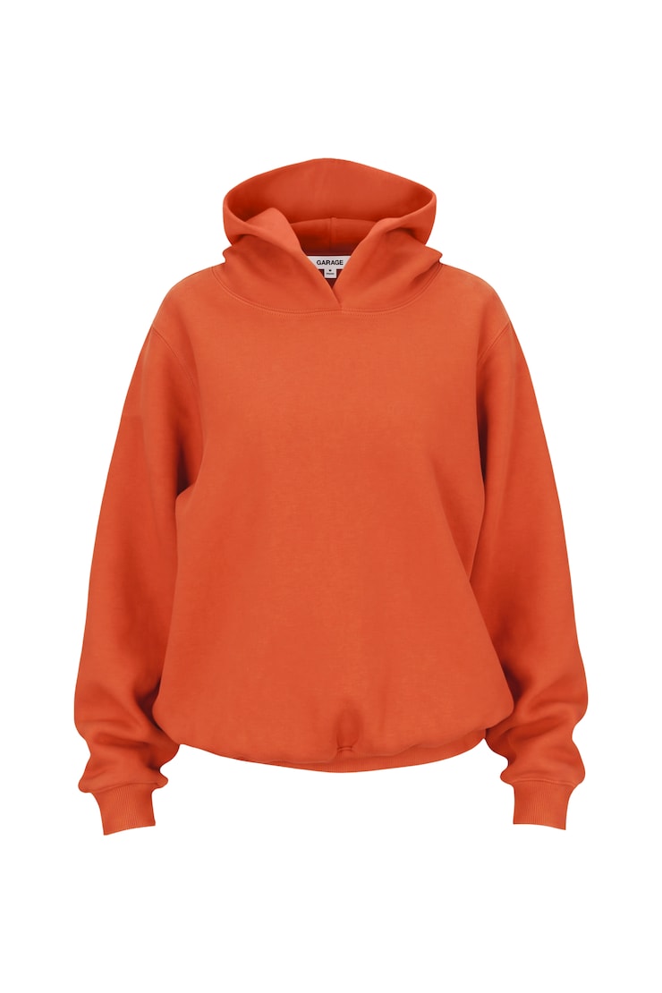 UltraFleece Hoodie, Spicy Paloma Orange, large