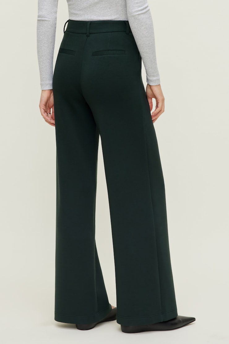 Alex Anywear Wide Leg Pants Scarab Green large