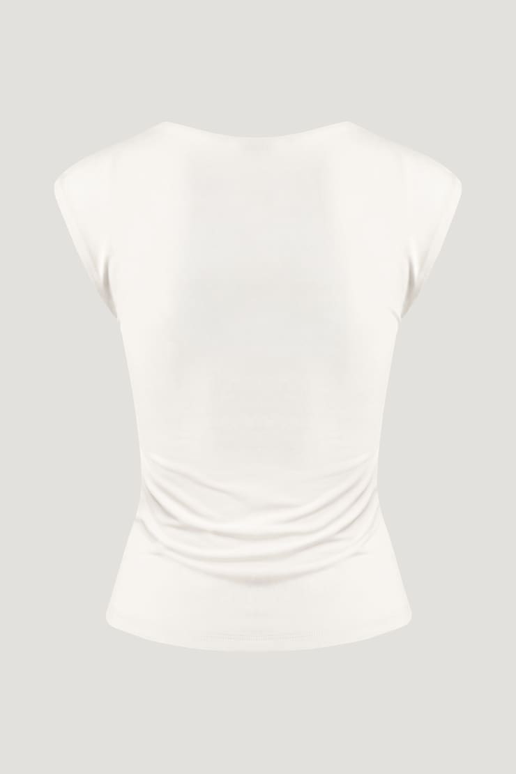 Sculpt Sweetheart T Shirt Calming Off White large