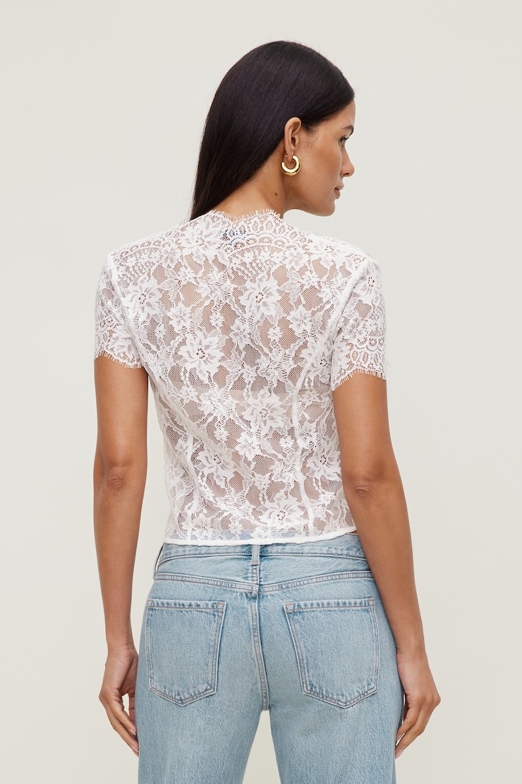 Rae Sheer Lace Blouse