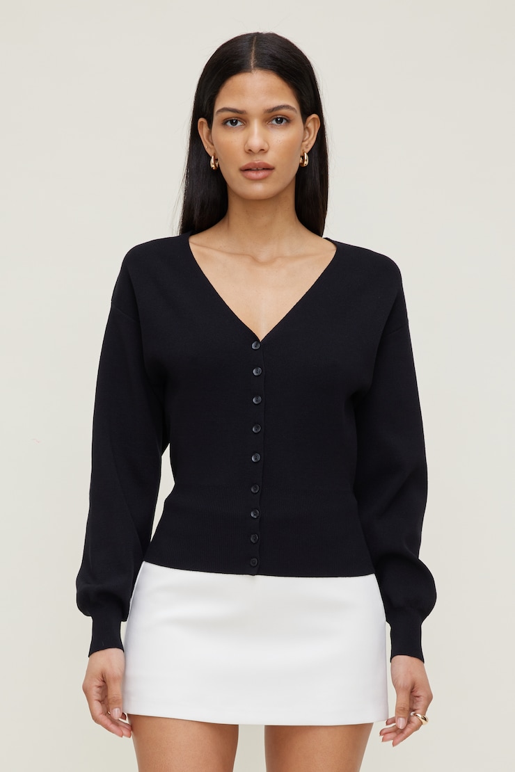 V Neck Cardigan