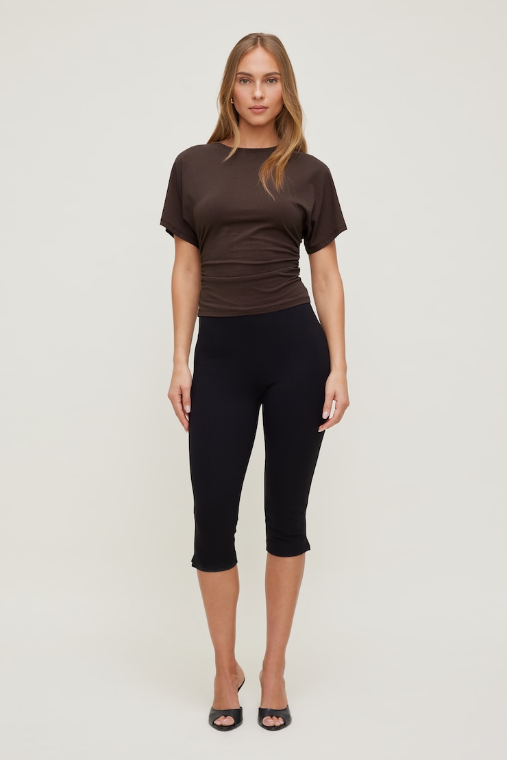 Andrea Jersey T Shirt Java Brown large