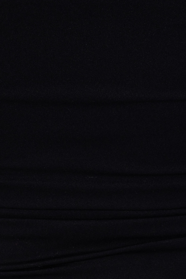 Sleek Crewneck T-Shirt, Jet Black, large