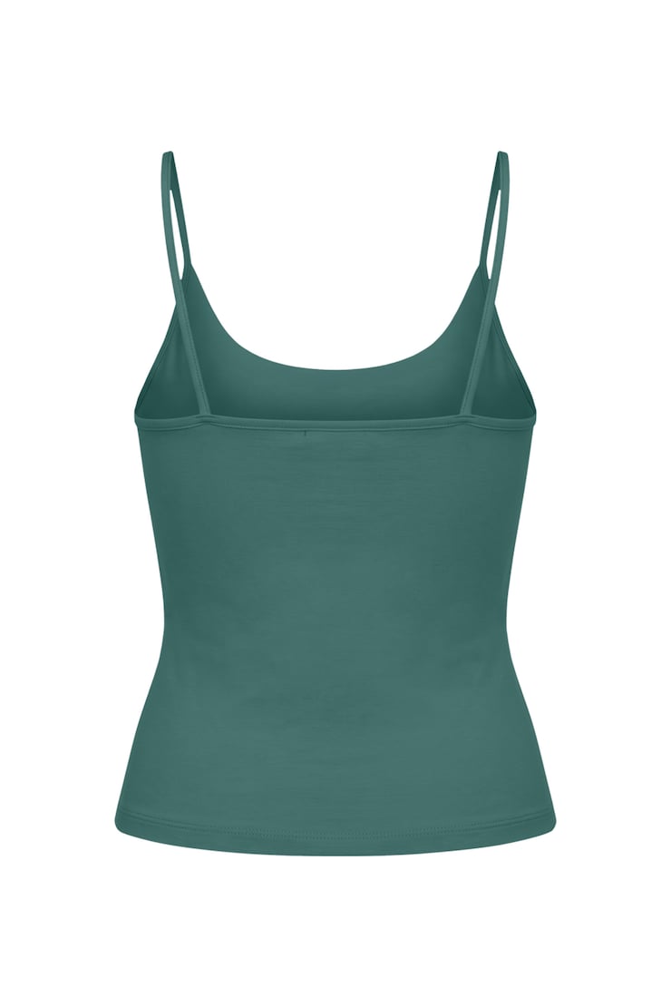 Sleek High Point Cami Top, Teal Temptation, large