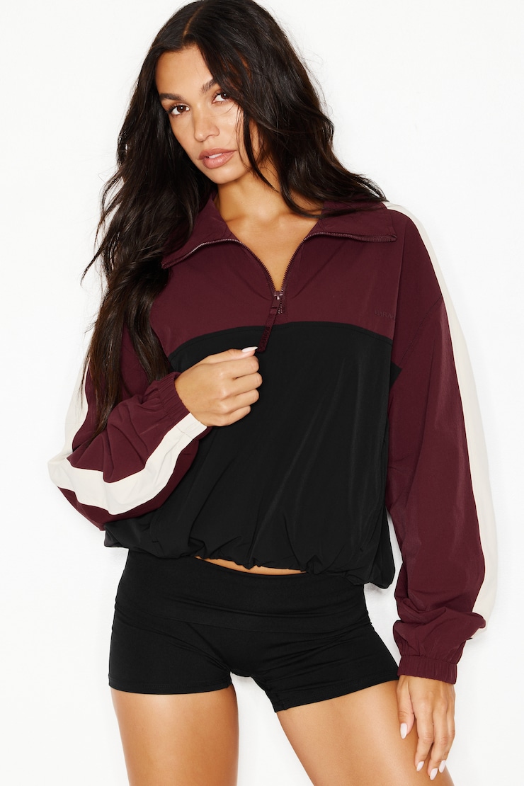 Nylon Anorak Jacket