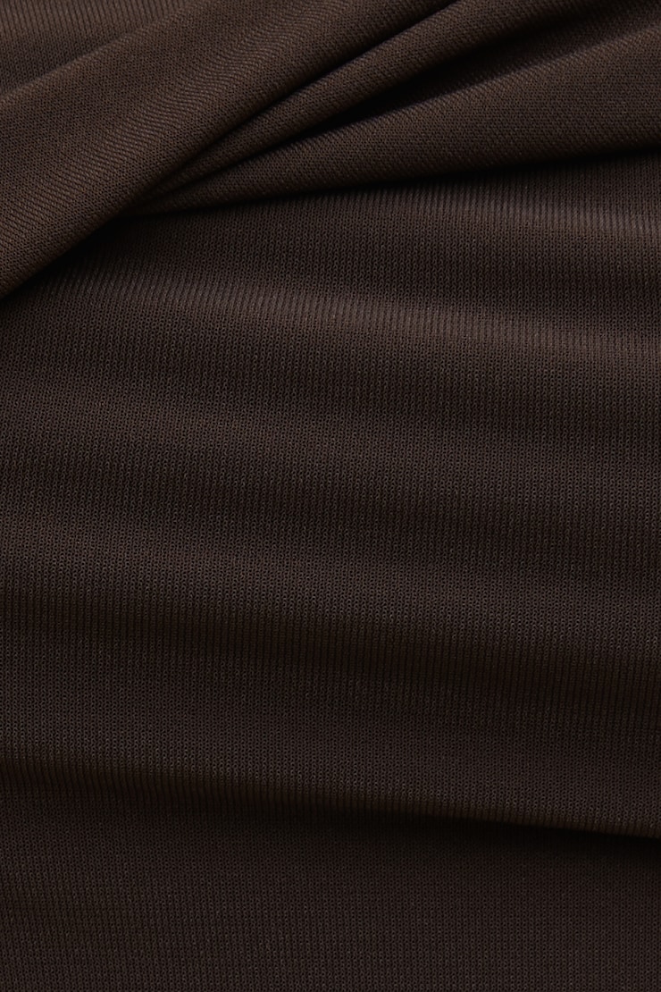 Twisted Cami Top Java Brown large
