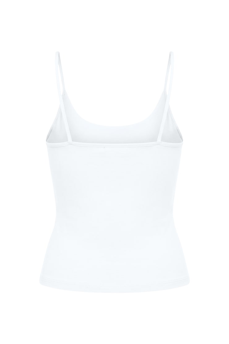 Sleek High Point Cami Top, Bright White, large