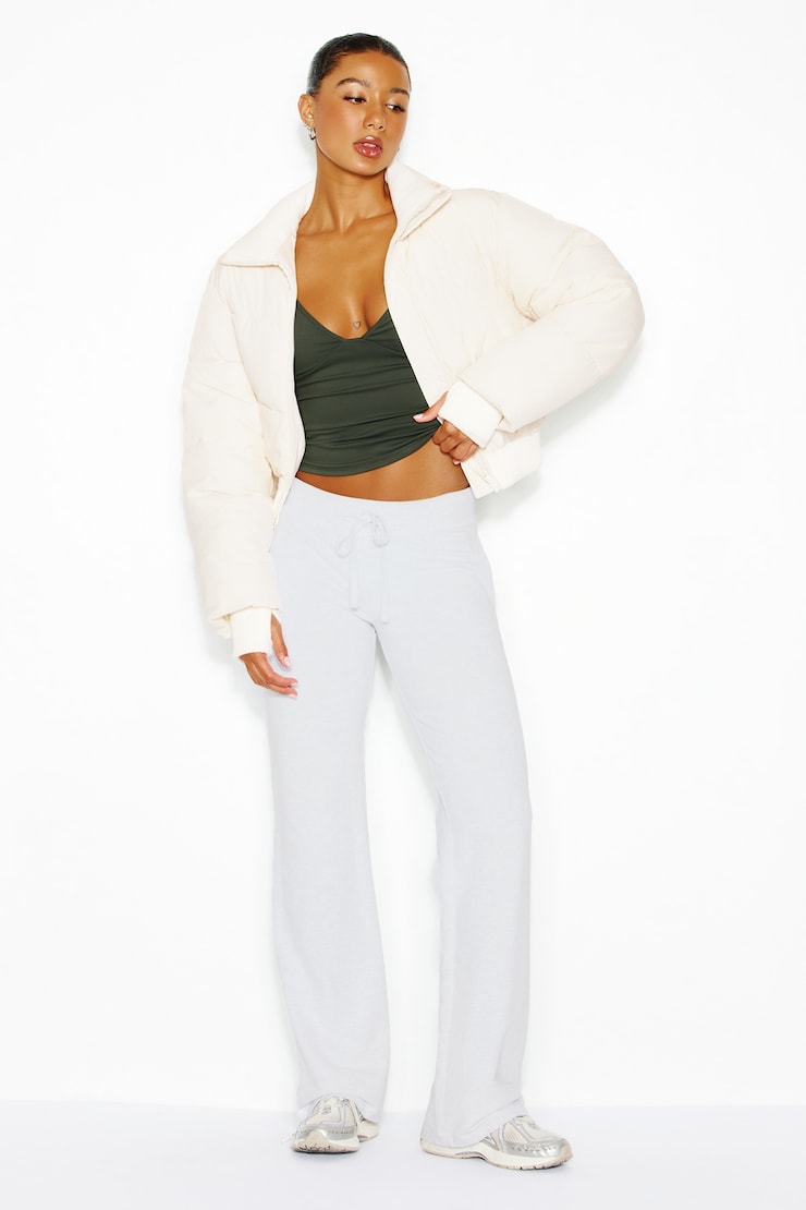 Everyday Puff Jacket, Coconut Whip Beige, large