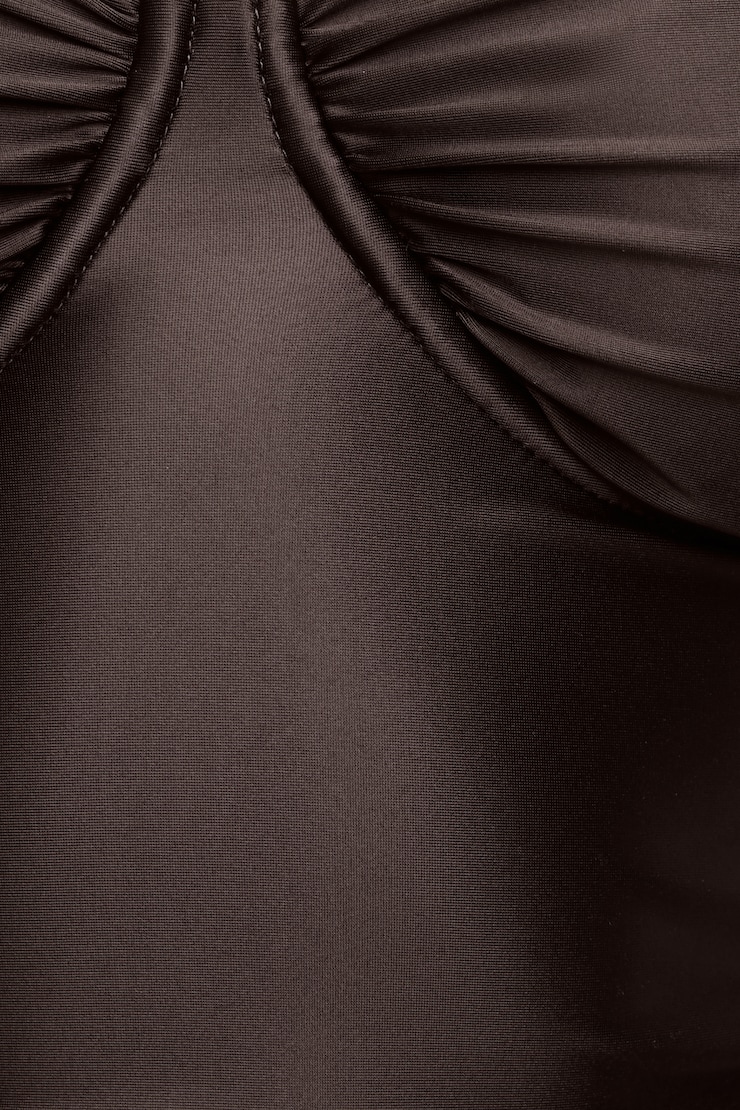 Monet Stretch Satin Top