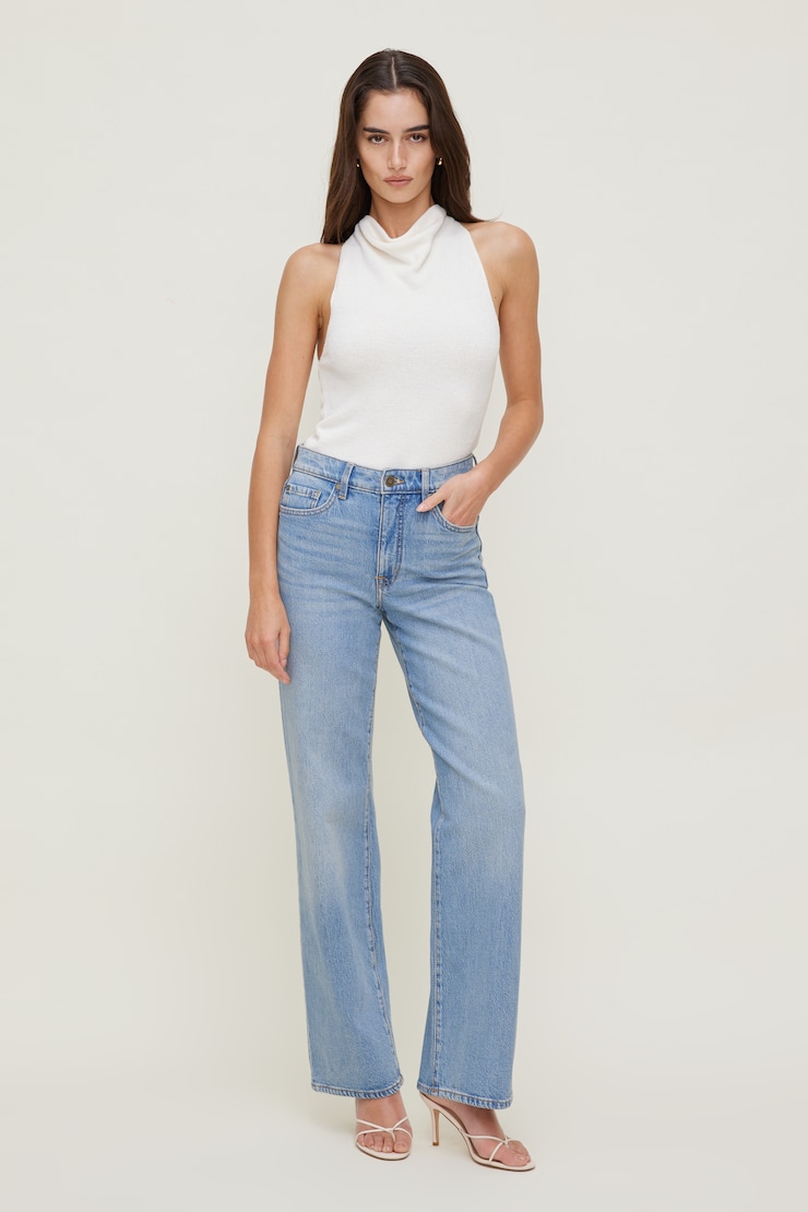 Heidi High Rise Wide Leg Jeans
