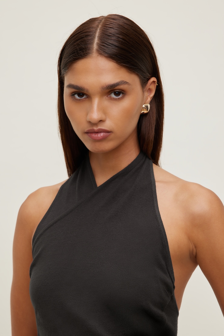 Pointed Oversized Stud Earrings