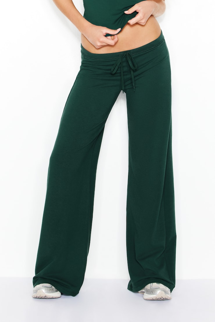 StretchTerry™ Wide Leg Pants
