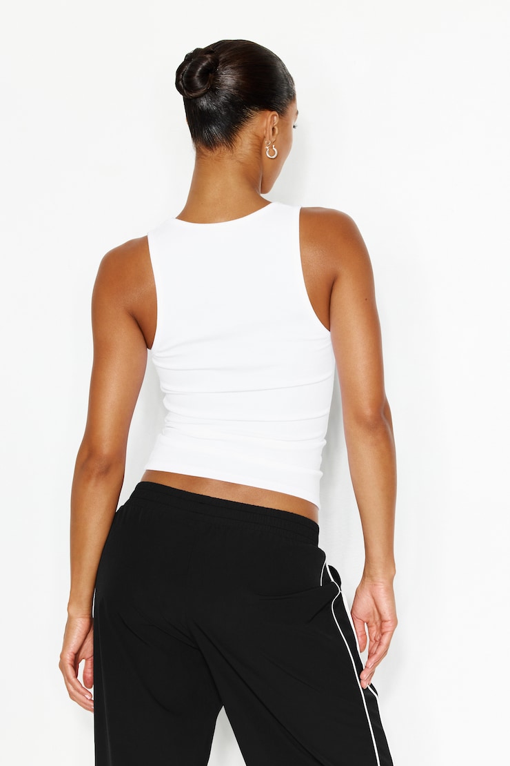 Camisole SnatchRib à col échancr