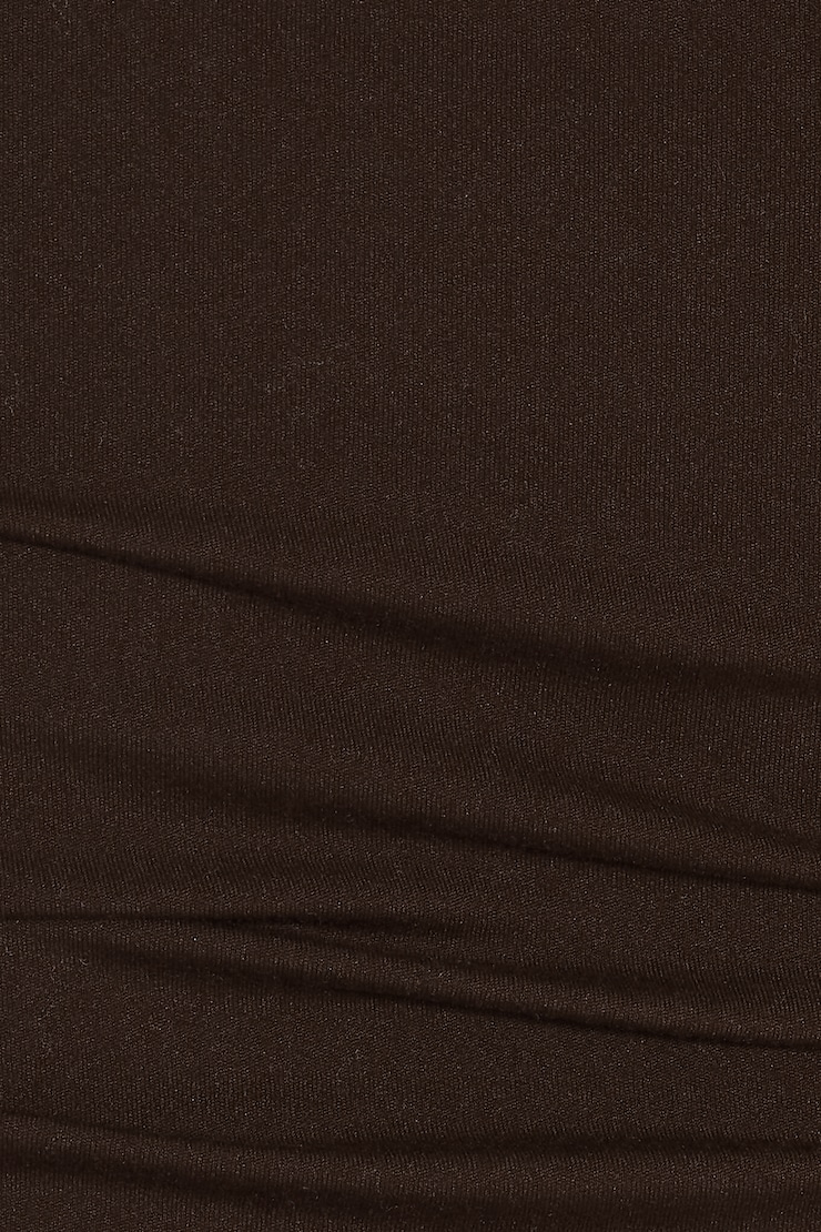 Sleek Scoop Tank Top, Armadillo Brown, large