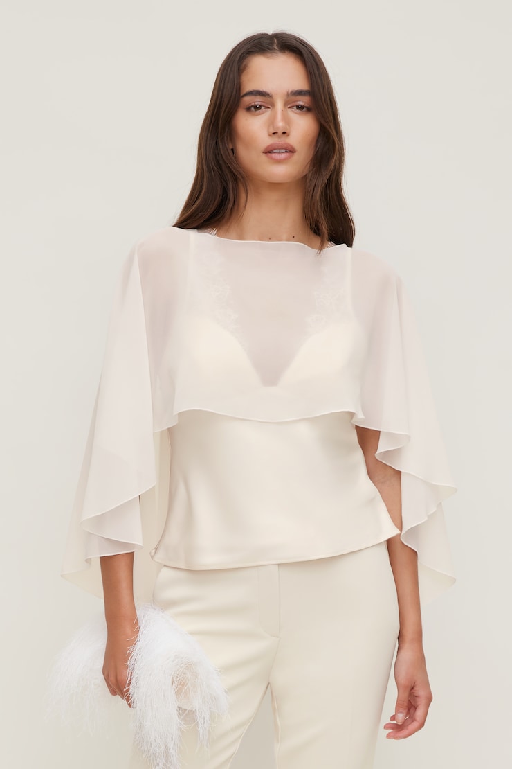 Sheer Short Cape