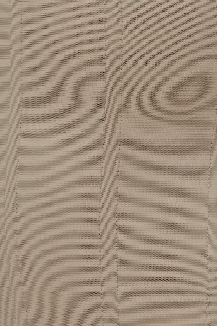 Mesh Corset Top Simply Taupe large