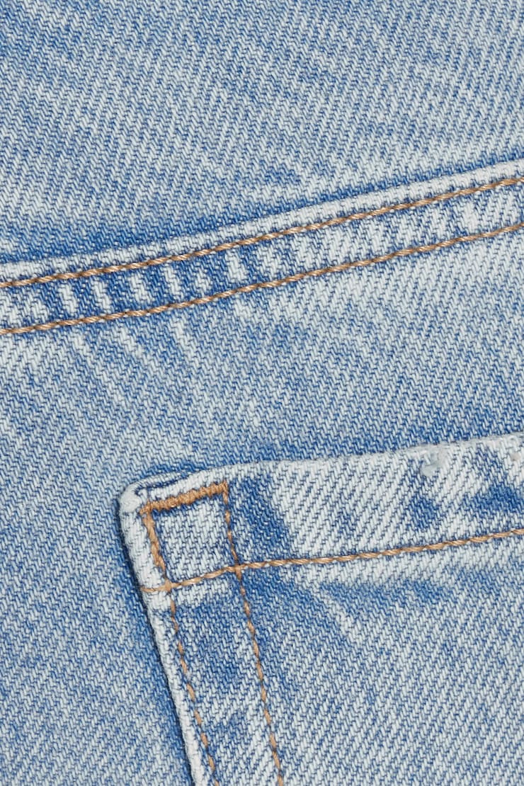 Ultra Low Rise Straight Jeans