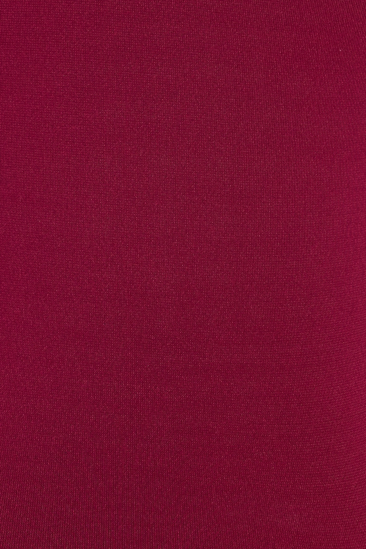 Pixie Plunge Halter Top, Sour Cherry Burgundy, large
